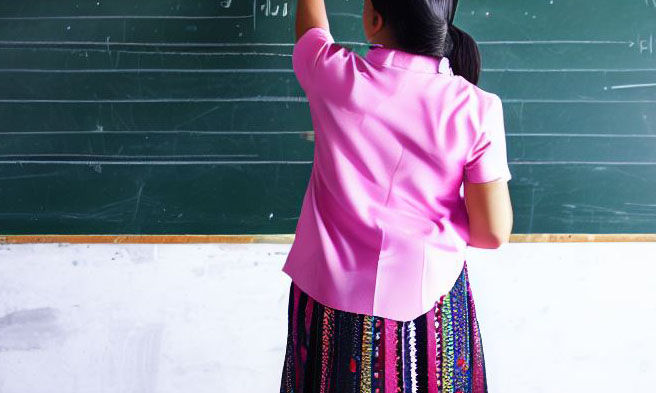 Pagkilala sa dedikasyon at sakripisyo... P1K para kay titser