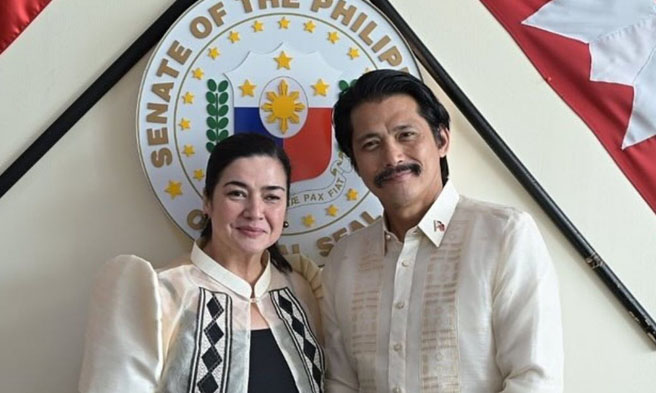 Sen. Robin Padilla at Nadia Montenegro - FB Circulated