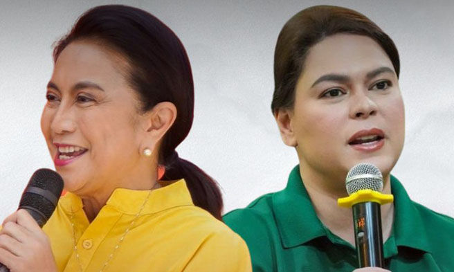 Leni Robredo at Inday Sara Duterte - FB
