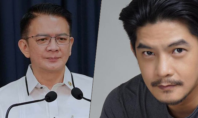 Chiz Escudero at Romnick Sarmenta - IG