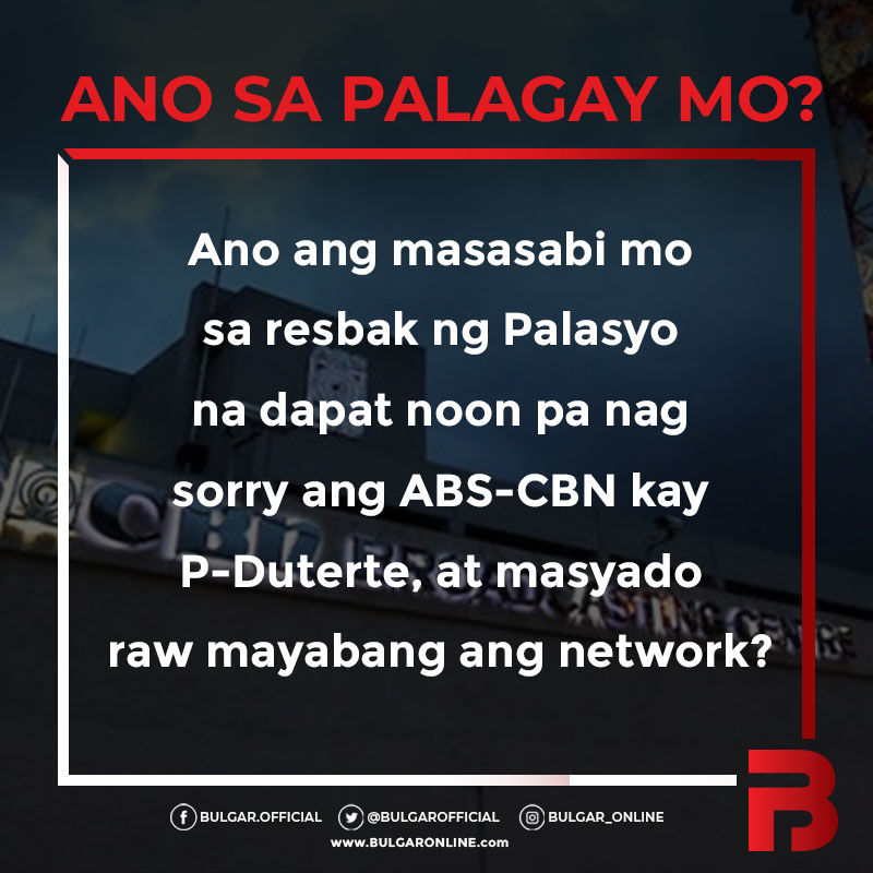 ANO SA PALAGAY MO? - Feb. 25, 2020
