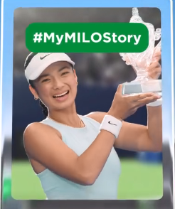 Alex Eala sa #MyMiloStory