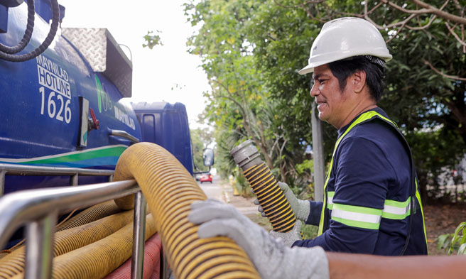 Maynilad desludging service