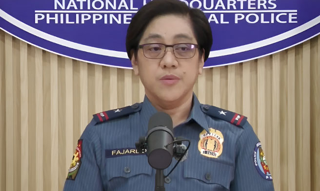 PNP spokesperson Police Brigadier General Jean Fajardo - Philipiine National Police