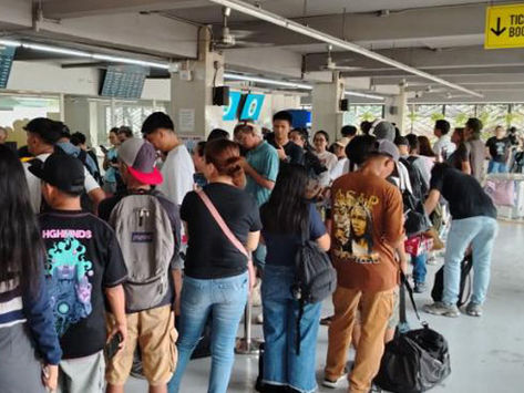 Mga pasahero sa Victory Liner sa Cubao, halos dalawang oras ang pila