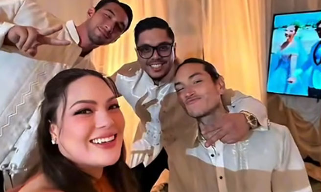 Aly at KC Concepcion