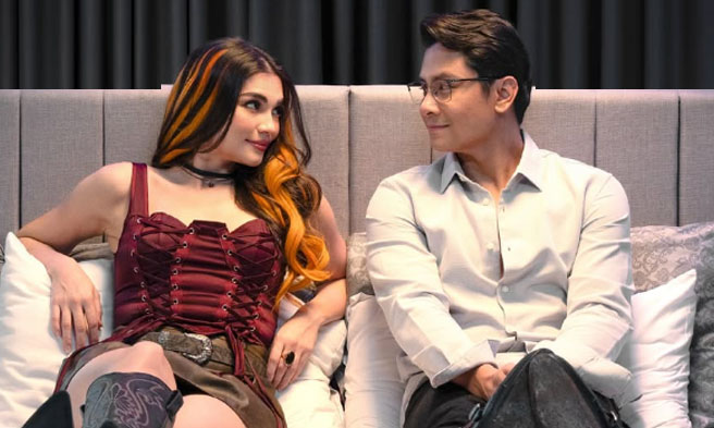 Rhian Ramos at JC Santos sa Meg and Ryan - IG