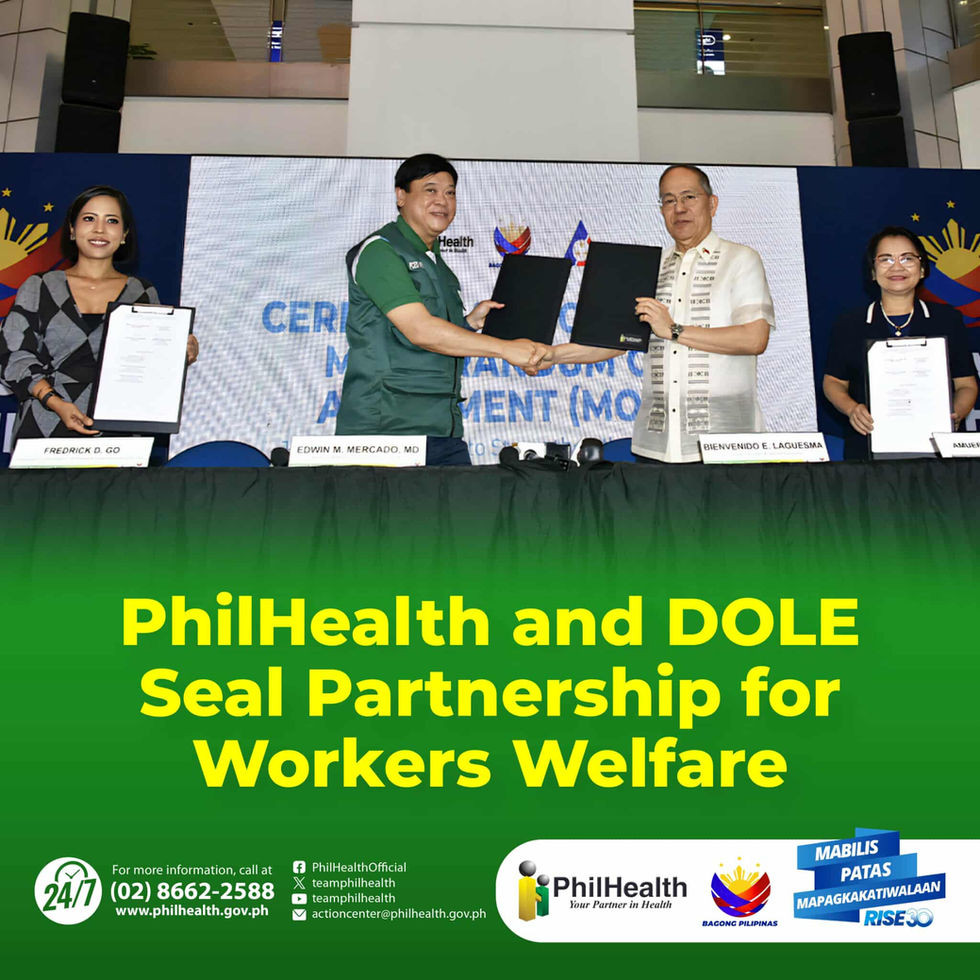 PhilHealth and DOLE