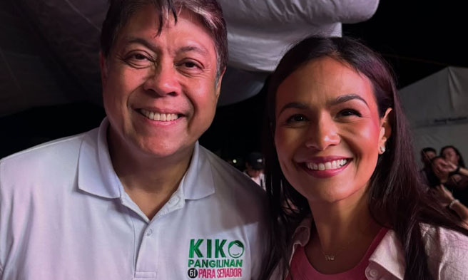 Kiko Pangilinan at Iza Calzado - IG