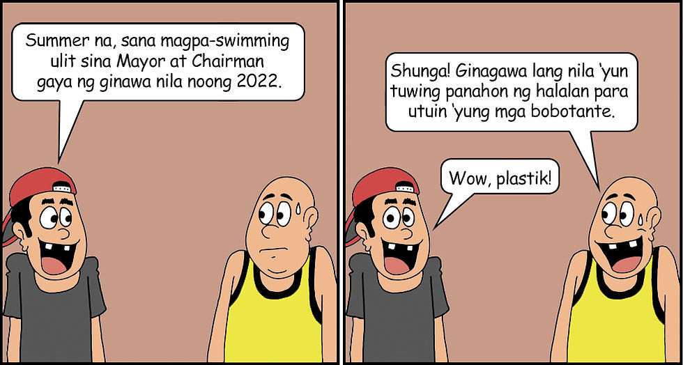 Barangay Mambubulgar - Cartoon Comics