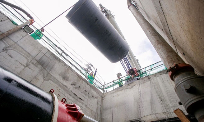 Maynilad pipelaying
