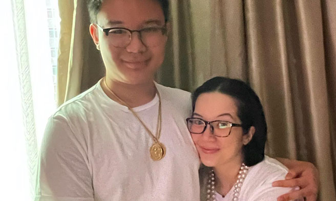 Bimby at Kris Aquino - FB