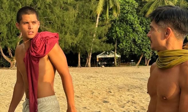 Piolo at Kyle Echarri - IG