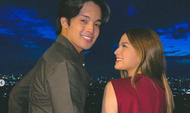 KD Estrada at Alexa Ilacad - Instagram