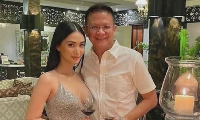Heart Evangelista at Chiz Escudero
