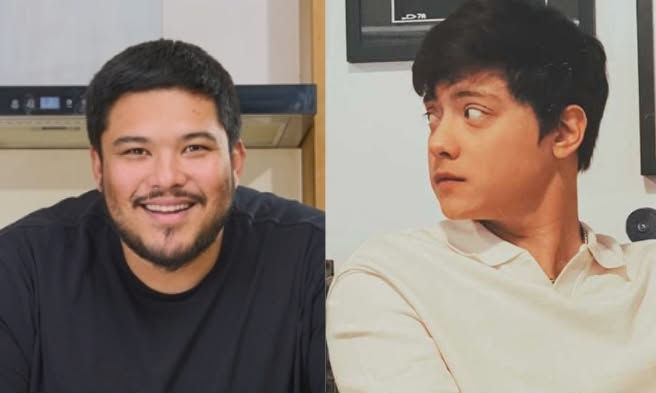 Luigi Muhlach at Daniel Padilla