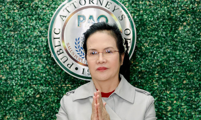 PAO Chief Persida Rueda-Acosta - FB