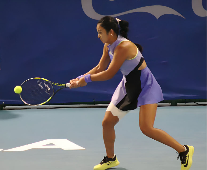 Alex Eala sa Abu Dhabi Open