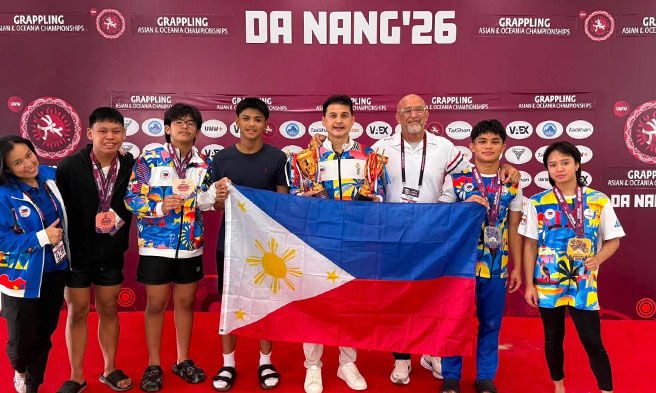 5 ginto binalibag ng wrestling nationals sa 2026 Asia-Oceania