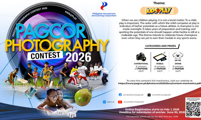 PAGCOR PHOTOGRAPHY CONTEST 2026
