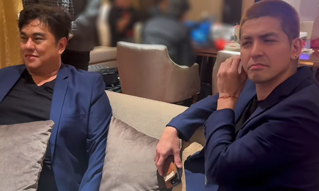 Jojo Mendrez at Mark Herras - FB The Real Jojo Mendrez