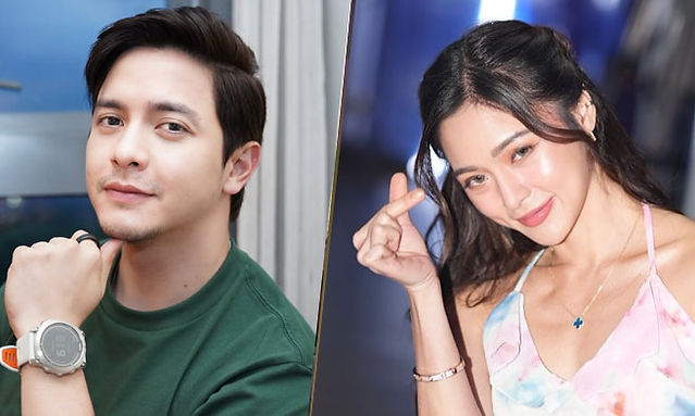 Alden Richards at Kim Chiu 