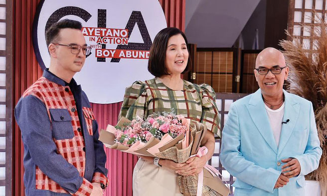Cayetano In Action with Boy Abunda - FB