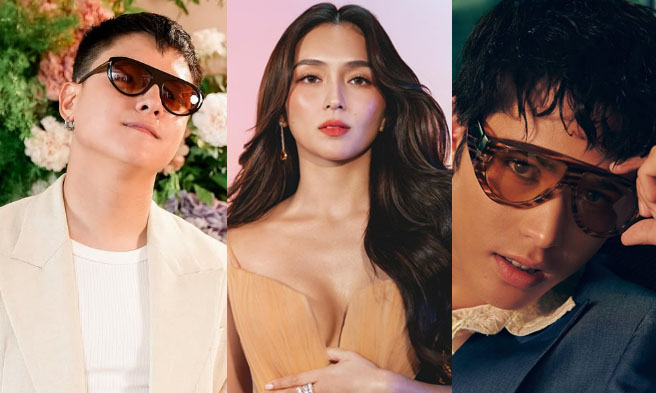 Daniel Padilla, Kathryn Bernardo at Kyle Echarri - Niceprint Photo, Instagram