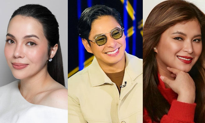 Julia Montes, Coco Martin at Angel Locsin - FB