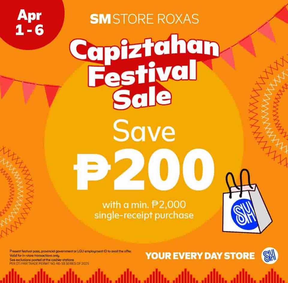 Capiztahan Festival Sale