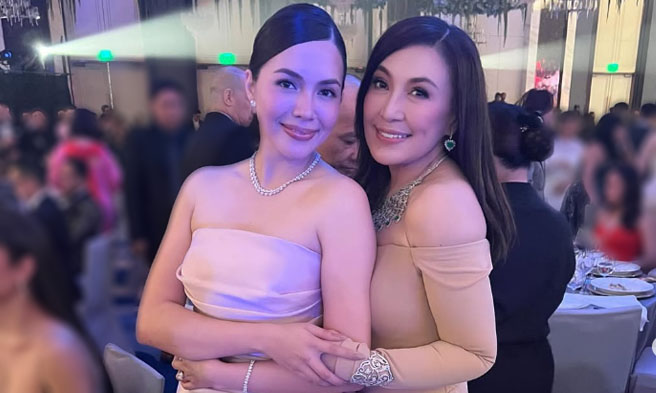 Sharon Cuneta at Julia Montes - Instagram