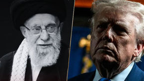 Iran Supreme Leader Ayatollah Ali Khamenei at Pres. Donald J. Trump