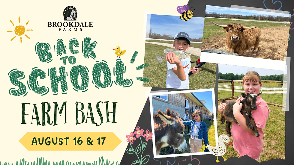 Brookdale Back to School Farm Bash | 2025