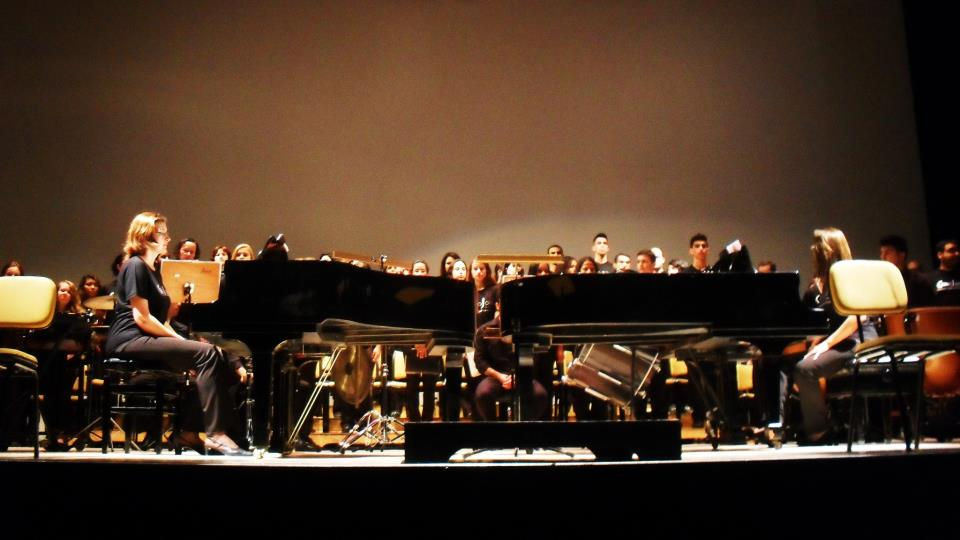 Pianista Luci Rampel e Olga Lazareva