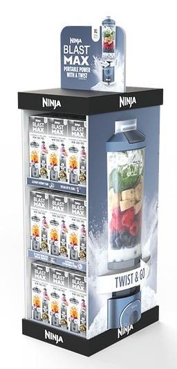 Ninja Freestanding POS Display