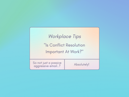 Is Conflict Resolution Important At Work?