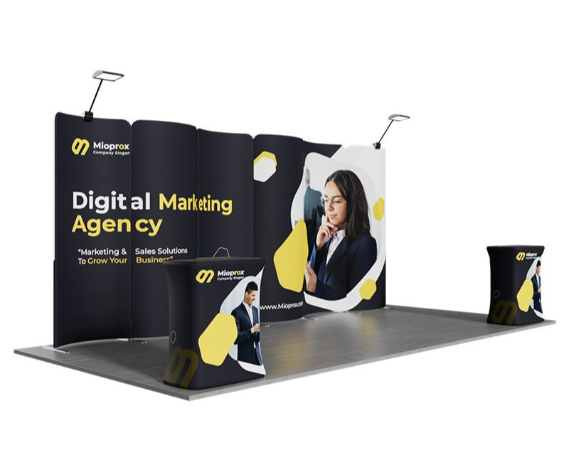 Thumbnail: Premium 10x20ft Trade Show Booth Kit B-3