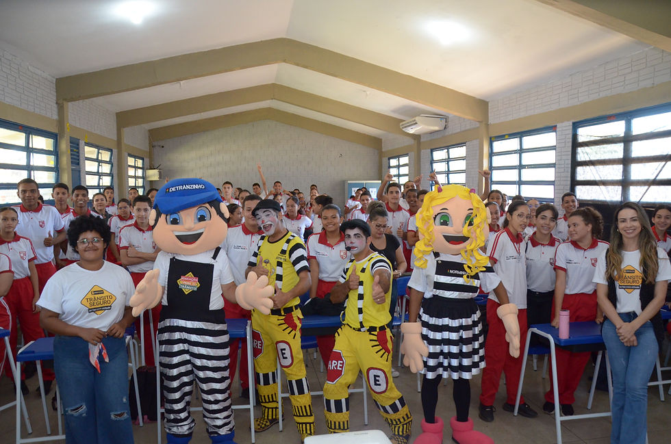 Detran/TO realizou 290 ações em todo o estado que contemplaram 70 instituições da esfera pública e privada, além de 139 escolas tocantinenses. (Foto: Félix Carneiro/Governo do Tocantins)