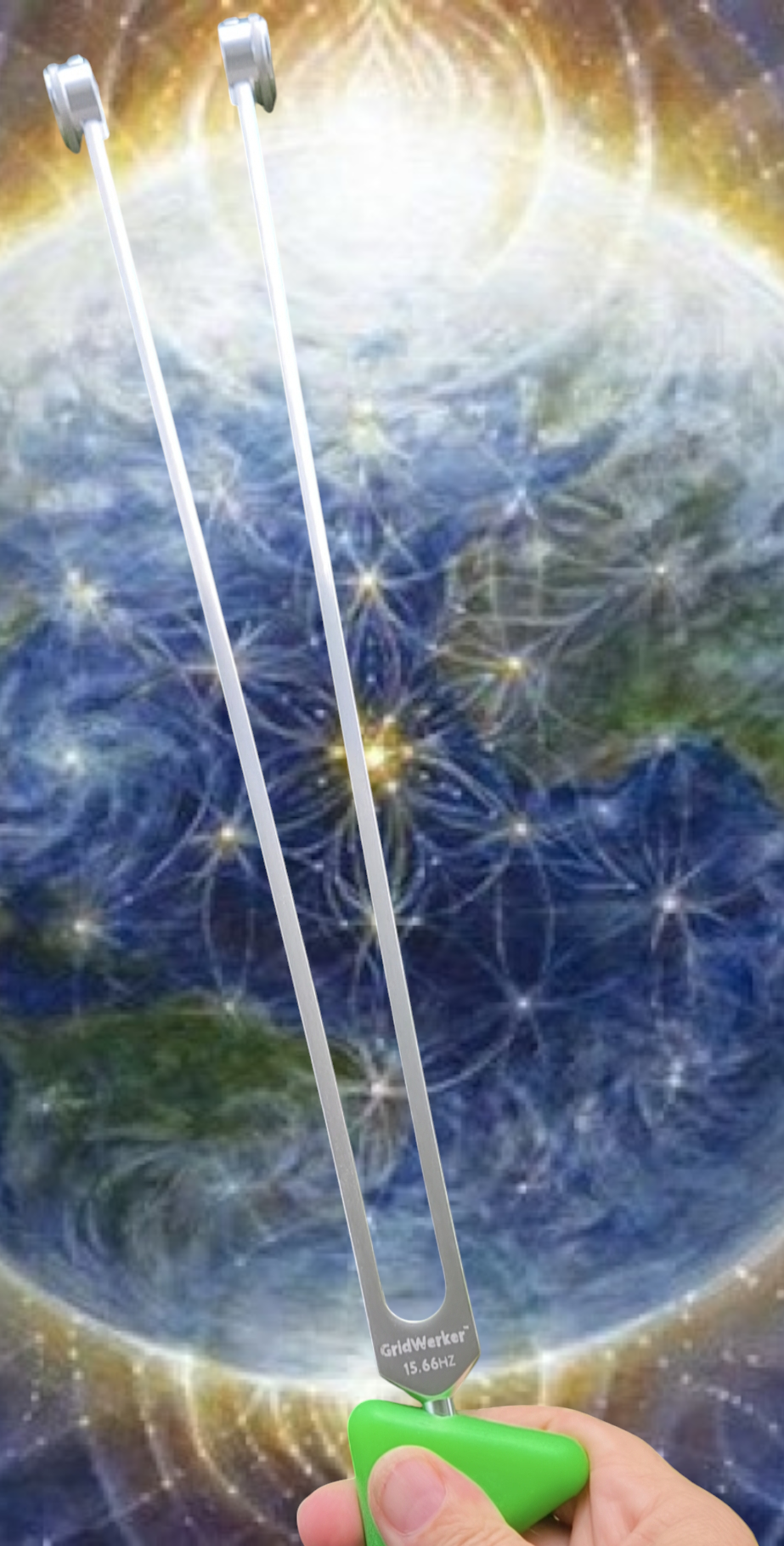 Thumbnail: GridWerker Healing Frequency Wand | Tuning Fork | Healing Frequency Tool | Grid Work | Grid Worker