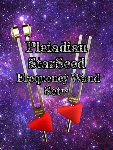 Pleiadian StarSeed Healing Frequency Wand Set ™ Tuning Forks | Infinite ...
