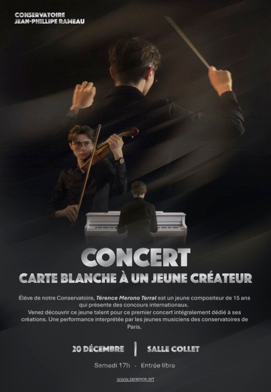 Concert "Carte Blanche à un Jeune Créateur"