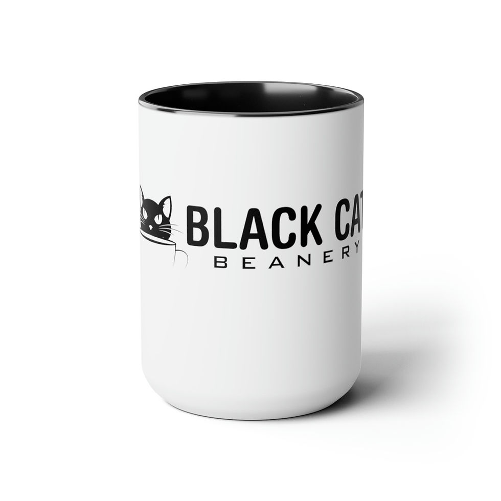 Thumbnail: Two-Tone Coffee Mugs, 15oz