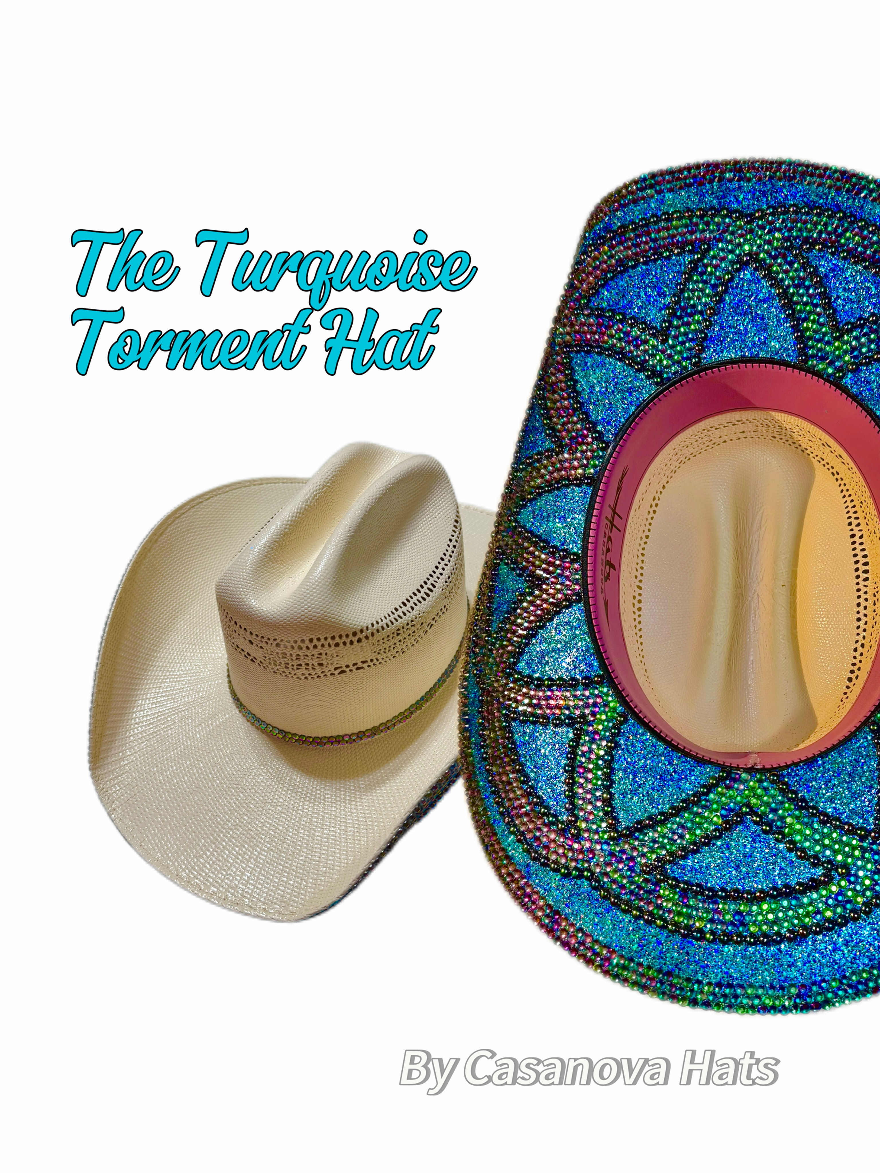 The Turquoise Torment Hat