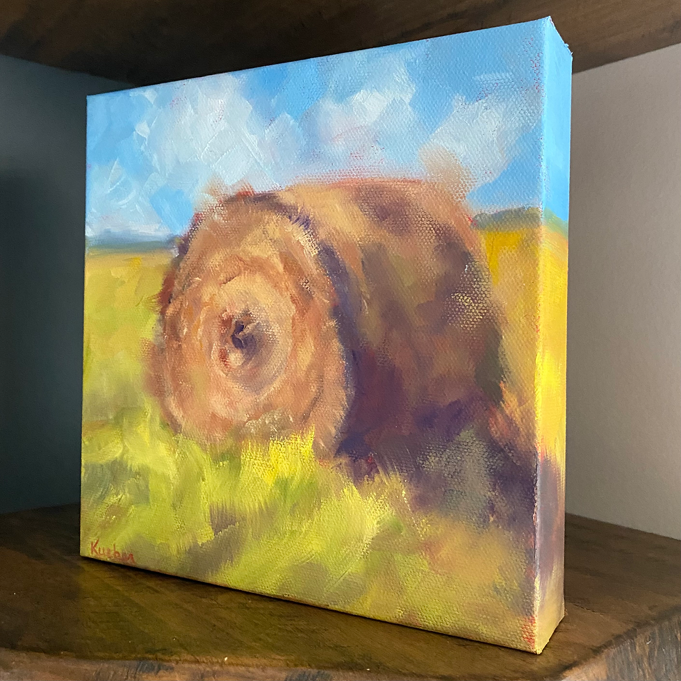 Thumbnail: Hay Bale 1 | 8 x 8 Inches