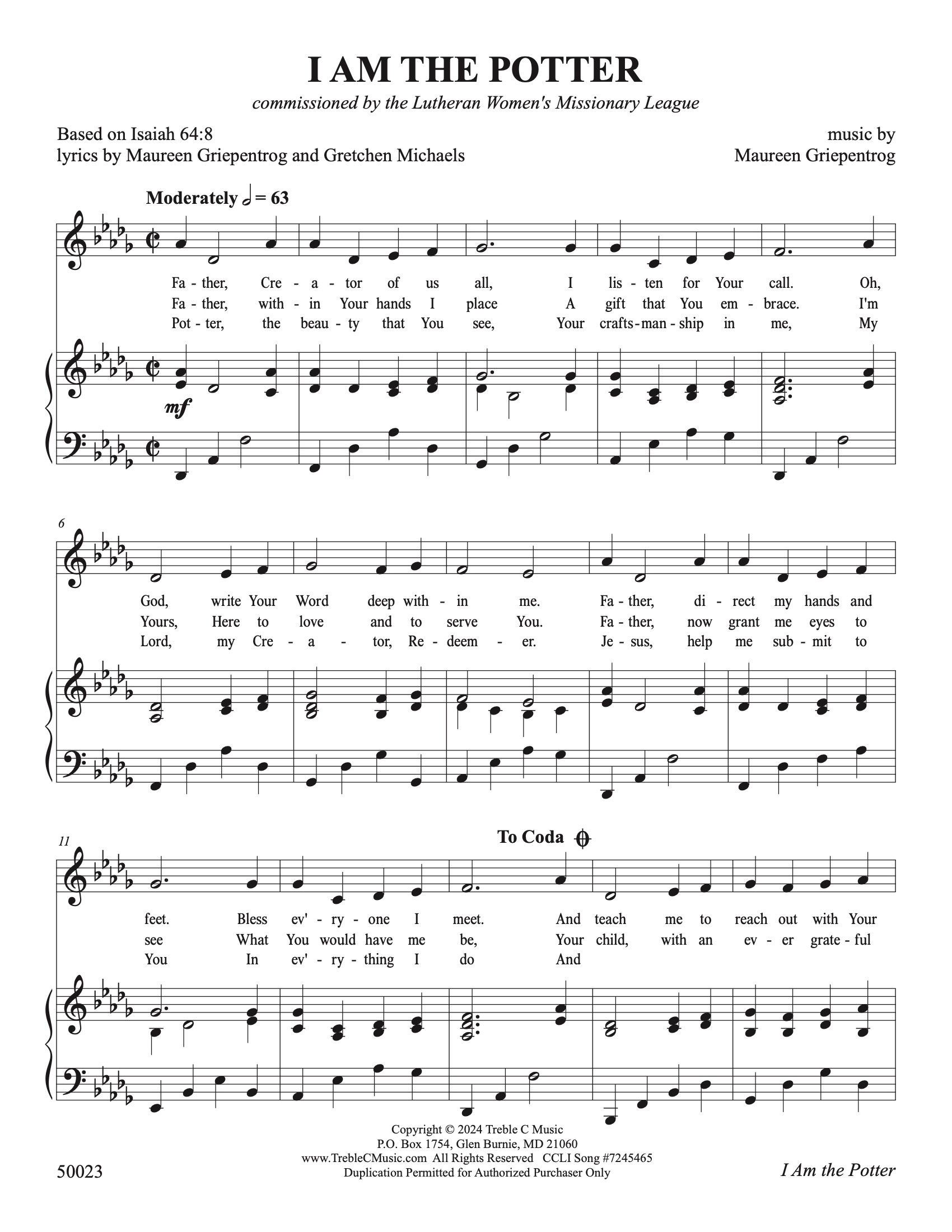 I Am the Potter (Digital Download)