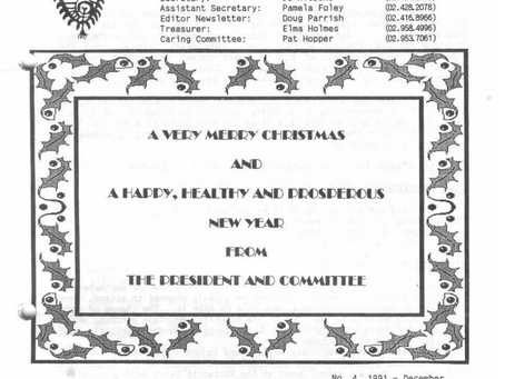 PNGAA Una Voce Journal - December 1991