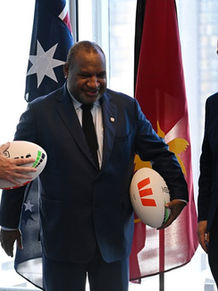 PNG Prime Minister positions the team as a long-term business, nation-building, and unification strategy for the country.
