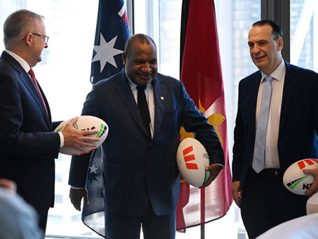 PNG Prime Minister positions the team as a long-term business, nation-building, and unification strategy for the country.