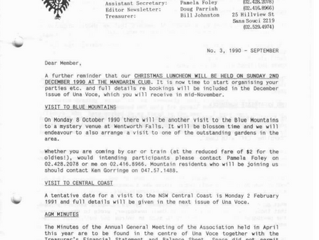 PNGAA Una Voce Journal - December 1990