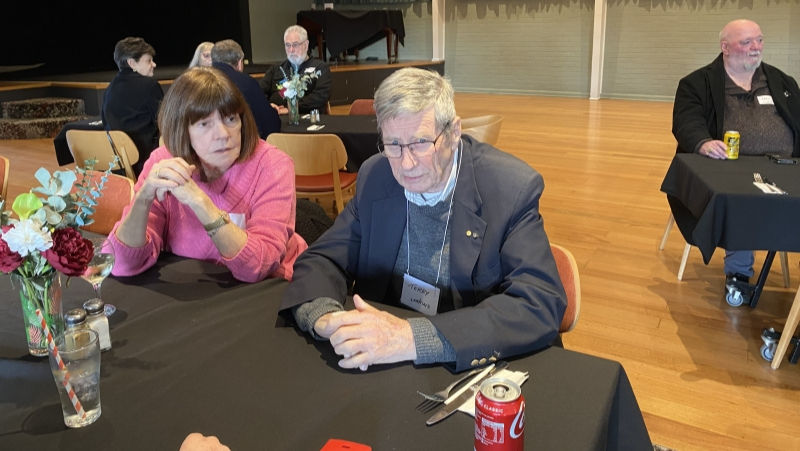 Lyn Richardson and Terry Larkins